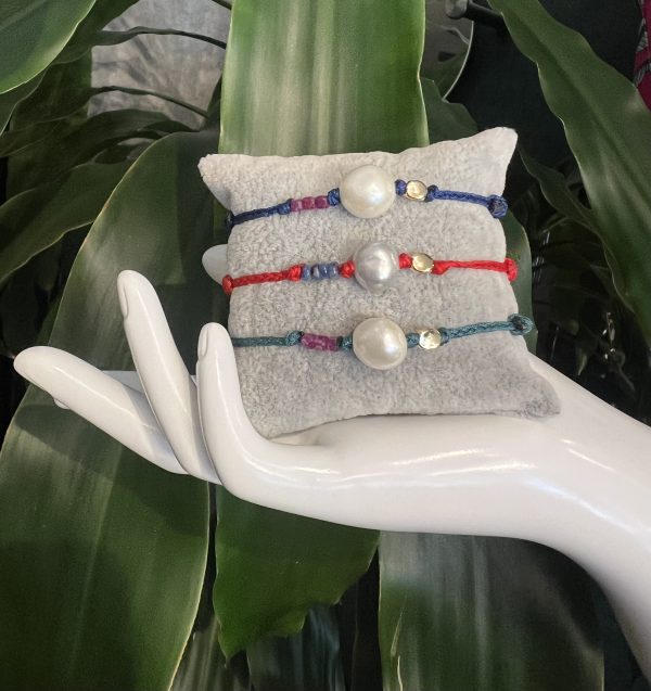 PULSERA DE PERLA CULTIVADA AJUSTABLE