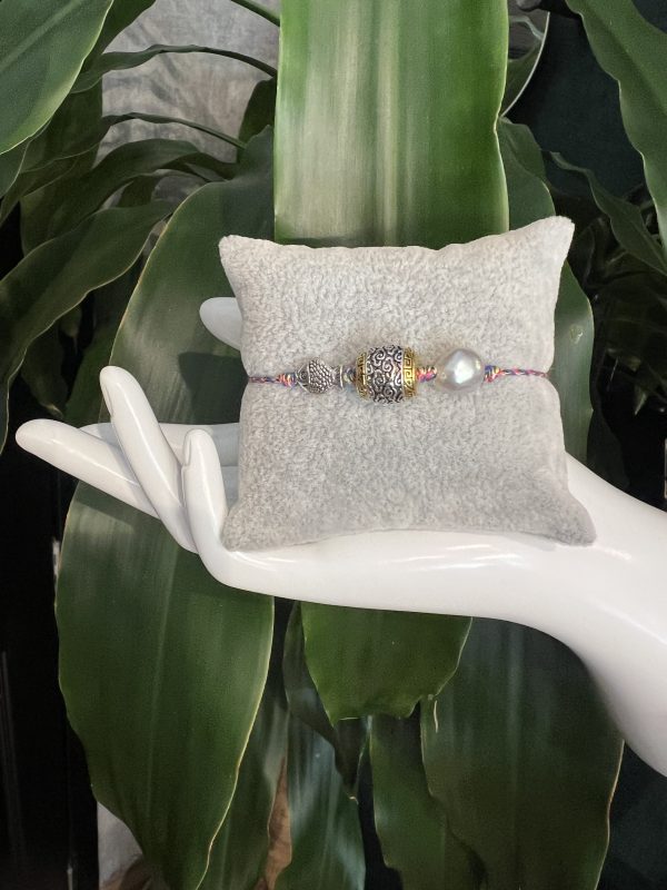 PULSERA DIJE DE ACERO AJUSTABLE